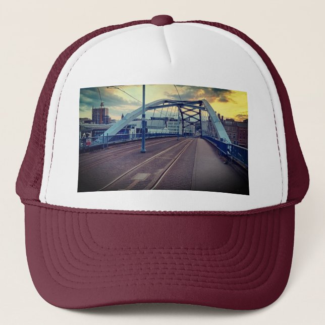 Gorra De Camionero puente metalizado (Anverso)