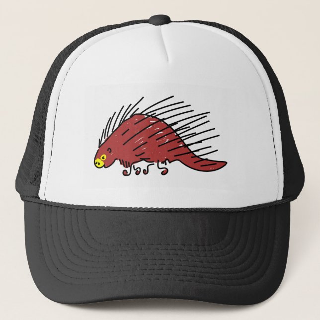 Gorra De Camionero puerco espín (Anverso)