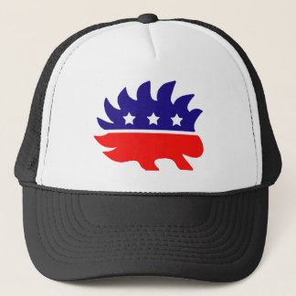 Gorra De Camionero Puerco espín de la libertad
