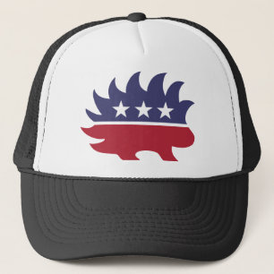 Gorra De Camionero Puerco espín libertario