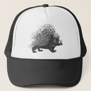 Gorra De Camionero Puerco espín Nerdy