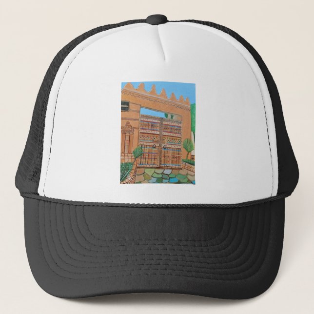 Gorra De Camionero Puerta árabe (Anverso)