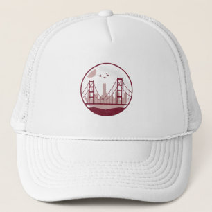 Gorra De Camionero Puerta Dorada