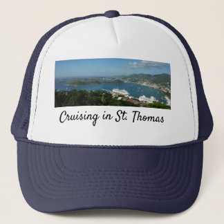 Gorra De Camionero Puerto de St. Thomas Islas Vírgenes Estadounidense