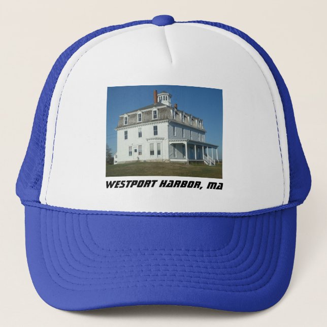 Gorra De Camionero Puerto de Westport, arquitectura histórica de las (Anverso)