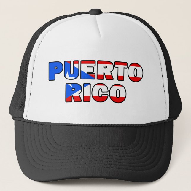 Gorra De Camionero Puerto Rico (Anverso)