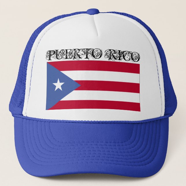 Gorra De Camionero Puerto Rico (Anverso)