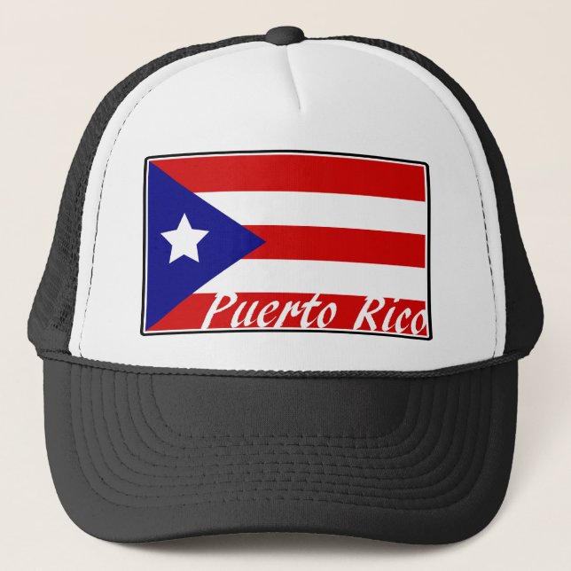 Gorra De Camionero Puerto Rico (Anverso)