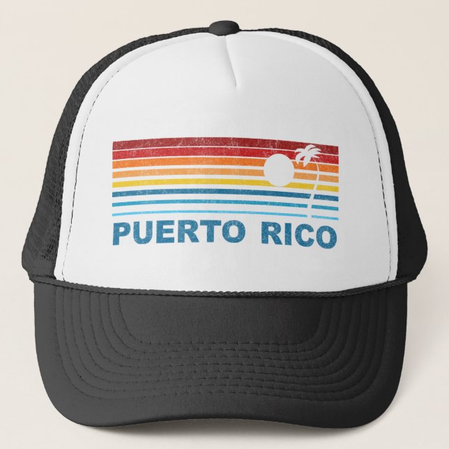 Gorra De Camionero Puerto Rico (Anverso)