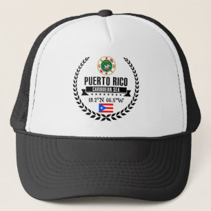 Gorra De Camionero Puerto Rico