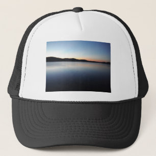 Gorra De Camionero Puesta de sol en el lago Arrowhead