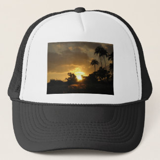 Gorra De Camionero Puesta del sol de Kauai, Hawaii