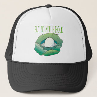 Gorra De Camionero Puesto le en el agujero