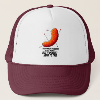 Gorra De Camionero Puff de queso vudú - Chiste anti Trump