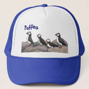 Gorra De Camionero Puffins atlánticos
