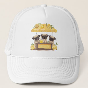 Gorra De Camionero Pug Dogs Lemonade Stand