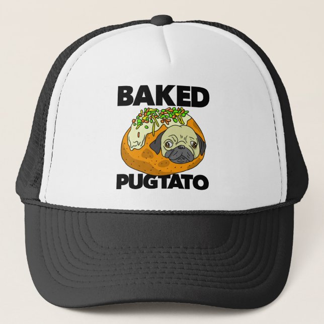 Gorra De Camionero Pugtato cocido (Anverso)