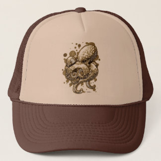 Gorra De Camionero pulpo anaranjado - sept