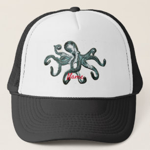 Gorra De Camionero Pulpo azul Thunder_Cove