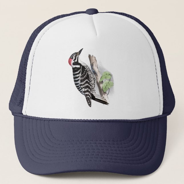 Gorra De Camionero Pulsación de corriente de Pileated (Anverso)