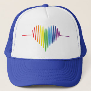 Gorra De Camionero Pulsando el latido de los colores del Orgullo