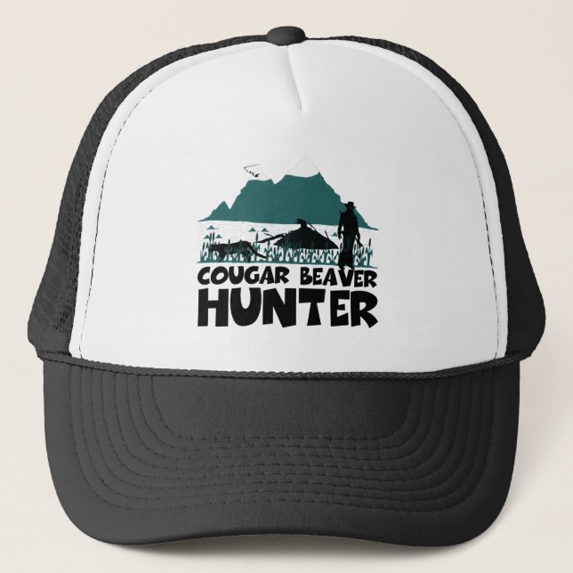 Gorra De Camionero Puma divertido (Anverso)
