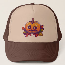 Gorra De Camionero Pumpkin pixelart, Pixel Art, pet
