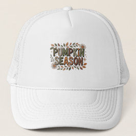 Gorra De Camionero Pumpkin Season – Earthy Leaves casquette