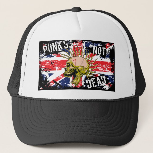 Gorra De Camionero Punk británico no absolutamente (Anverso)