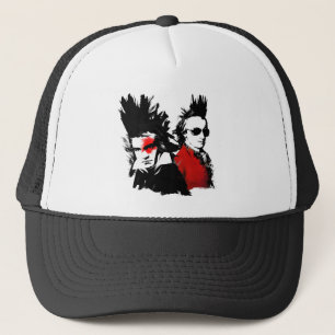 Gorra De Camionero Punk de Mozart Beethoven
