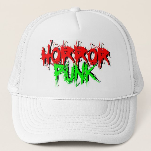 Gorra De Camionero Punk del horror (Anverso)