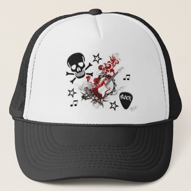 Gorra De Camionero Punk rock (Anverso)