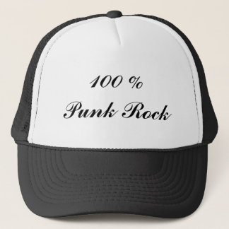 Gorra De Camionero Punk rock del 100%