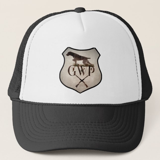 Gorra De Camionero Puntero con cable alemán, camiseta GWP (Anverso)