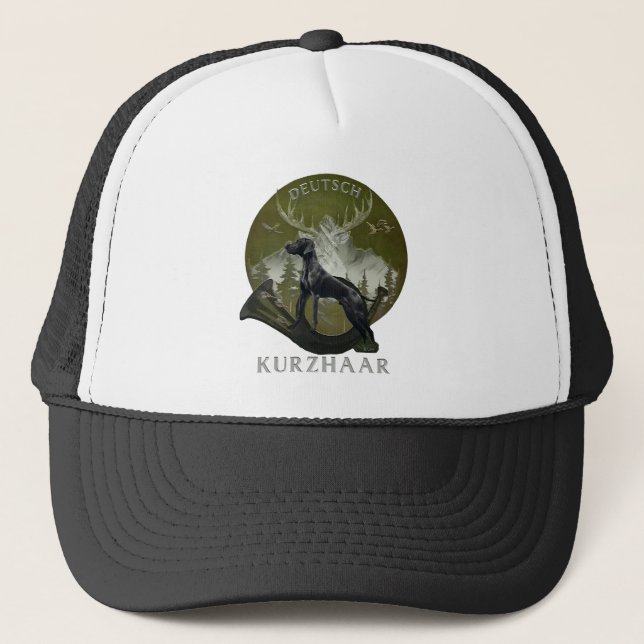 Gorra De Camionero Puntero de Shorthtransmitió alemán (Anverso)