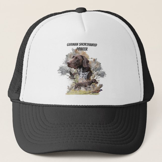 Gorra De Camionero Puntero de Shorthtransmitió alemán (Anverso)