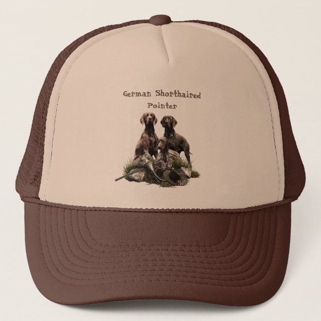 Gorra De Camionero Puntero de Shorthtransmitió alemán (Anverso)