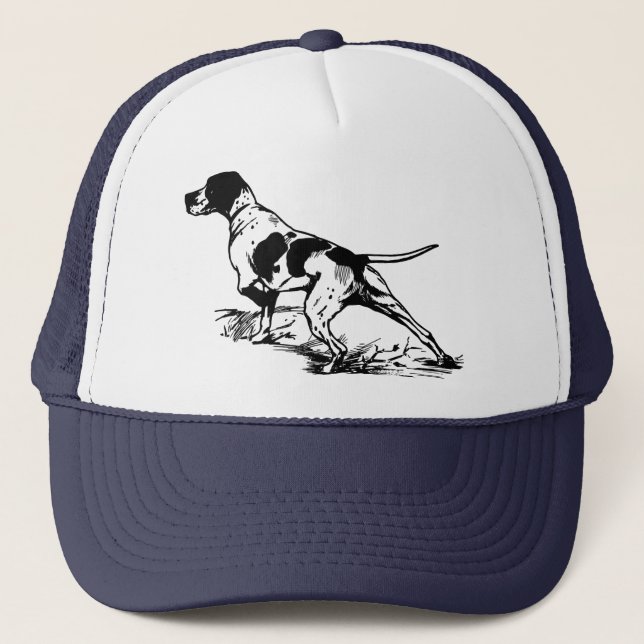 Gorra De Camionero Puntero en inglés (Anverso)