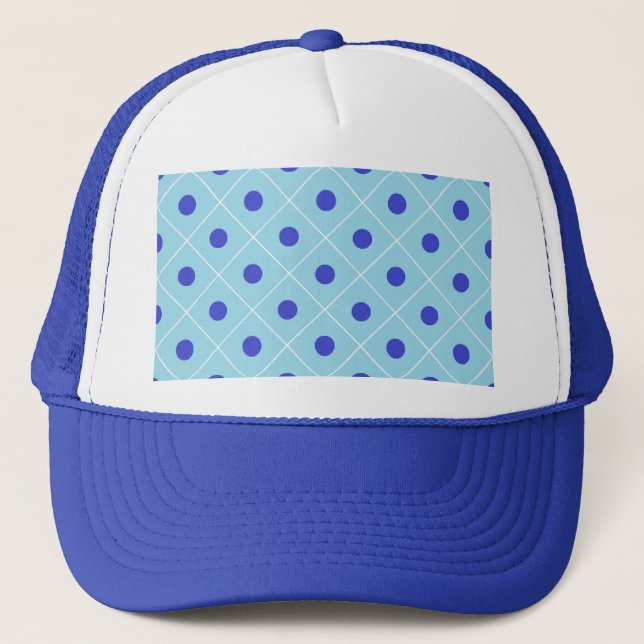 Gorra De Camionero Punto Polka (Anverso)