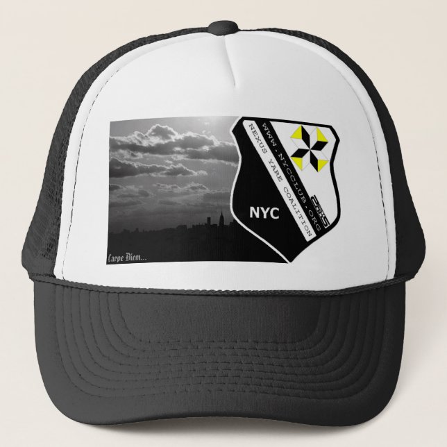 Gorra De Camionero Puntos BG, Blk (Anverso)