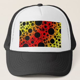 Gorra De Camionero Puntos de burbuja espacial - WYR de calor