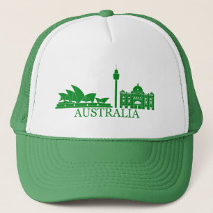 Gorra De Camionero Puntos de referencia de Australia