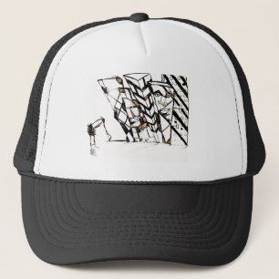 Gorra De Camionero punzada de codo