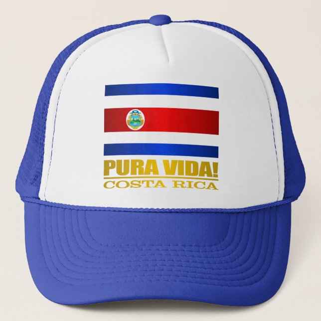 Gorra De Camionero Pura vida (Anverso)