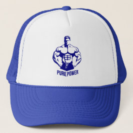 Gorra De Camionero Pure Power Bodybuilding Graphic - Silhouette Gym