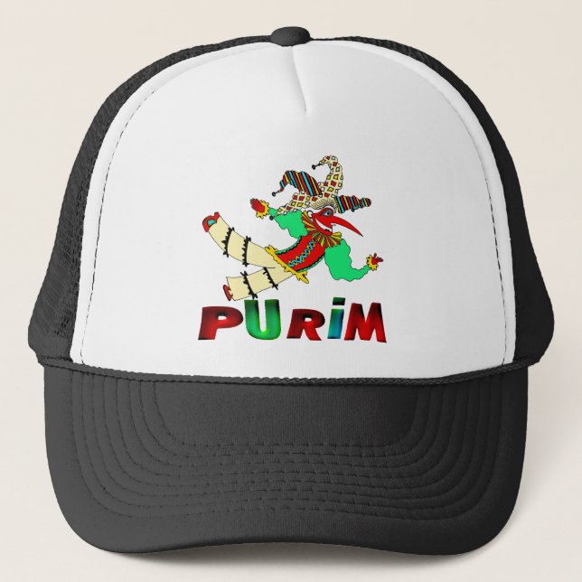 Gorra De Camionero Purim (Anverso)