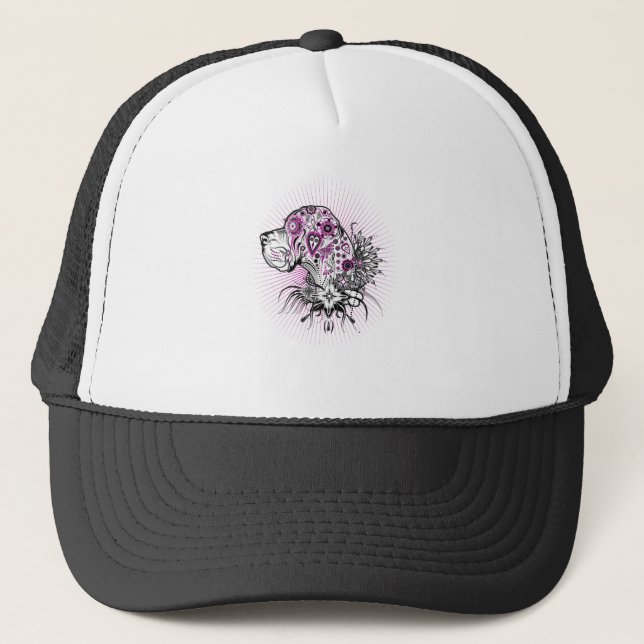 Gorra De Camionero Purle Great DAne (Anverso)