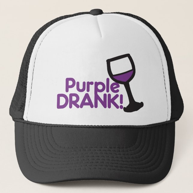 Gorra De Camionero Purple Drank (Anverso)