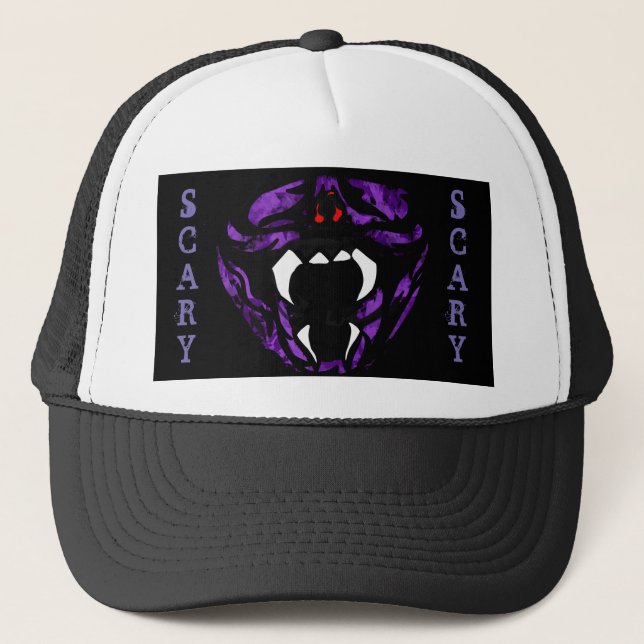 GORRA DE CAMIONERO PURPLE FANGS (Anverso)