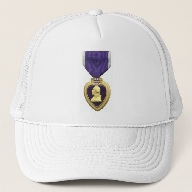 Gorra De Camionero Purple Heart (Anverso)